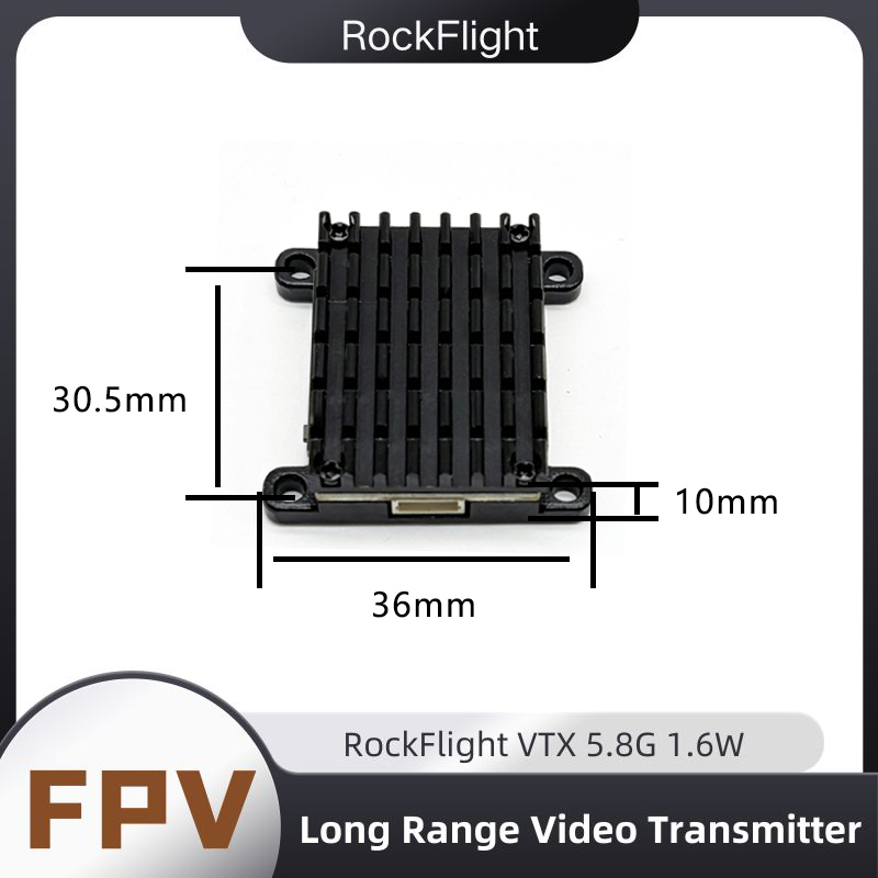 جهاز إرسال RockFlight TX663 VT - مراجعة Fpv Drone Transmitter وسعره