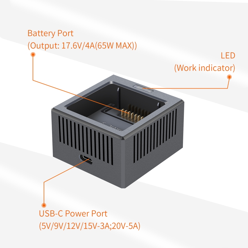 شاحن بطارية ذكي ل DJI Mavic 3  - مراجعة Fpv Drone Charger وسعره