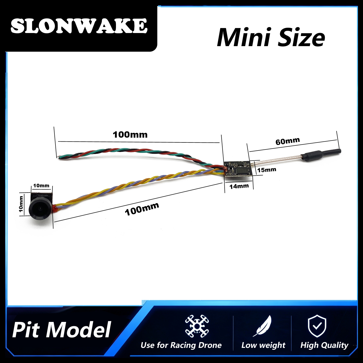 5.8G 48CH جهاز استقبال وشاشة ن - مراجعة Fpv Drone Antenna وسعره