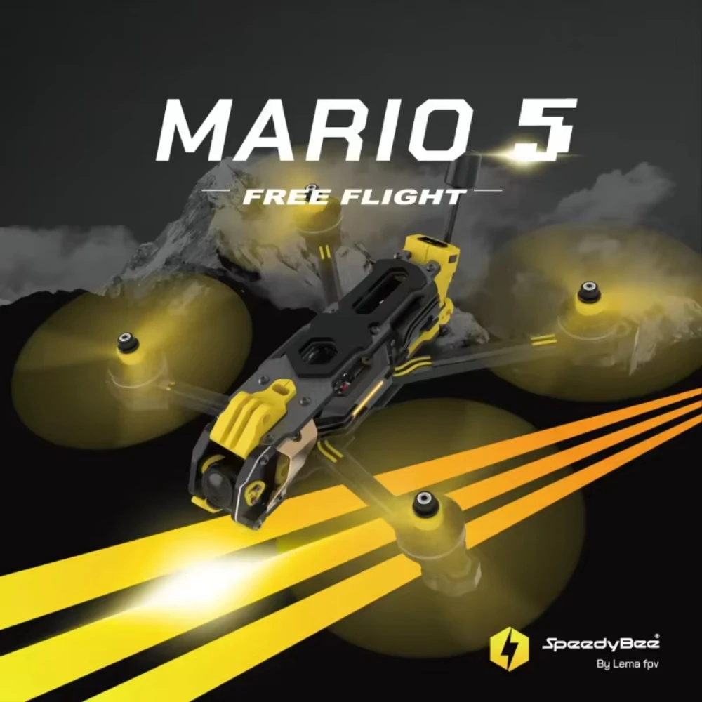 طقم إطار Speedybee Mario 5 O4  - مراجعة Fpv Drone Kit وسعره